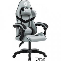 Игровое (геймерское) кресло Defender Savage (серый/черный)