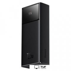 Внешний аккумулятор Baseus Star-Lord Digital Display Fast Charging Power Bank 30000mAh 22.5W (черный)