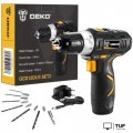 Дрель-шуруповерт Deko GCD12DU3 SET 2 063-4146 (с 1-им АКБ, набор оснастки)