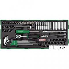Универсальный набор инструментов Toptul GTB7202 (72 gпредмета)