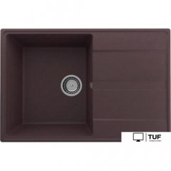 Кухонная мойка Ulgran Quartz Prima 750-06 (трюфель)
