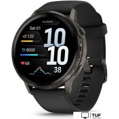 Умные часы Garmin Venu 4 45 мм (черный)