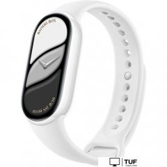 Фитнес-браслет Xiaomi Smart Band 10 M2459B1 (белая керамика, с белым силиконовым ремешком, международная версия)