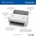 Сканер Brother ADS-4300N
