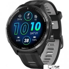 Умные часы Garmin Forerunner 965 (черный/серый)
