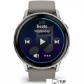Умные часы Garmin Venu 4 45 мм (серебристый/серый)