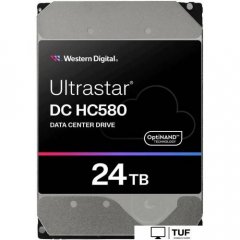 Жесткий диск WD Ultrastar DC HC580 24TB WUH722424ALE604