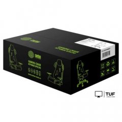 Игровое (геймерское) кресло CACTUS CS-CHR-090BLR (черный/красный)