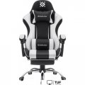 Игровое (геймерское) кресло Defender Tios (черный/белый)