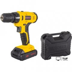 Дрель-шуруповерт Eurolux ДА-14/2Li 72/14/39 (с 2-мя АКБ, кейс)