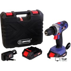 Дрель-шуруповерт ДИОЛД ДЭА-20Л-01 (с 2-мя АКБ, кейс)