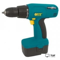 Дрель-шуруповерт FIT 80204 (с 2-мя АКБ, кейс)
