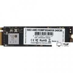 SSD AMD Radeon R3 240GB R3MP30240G8
