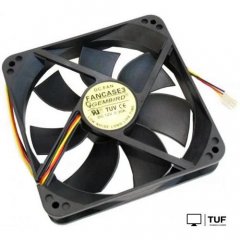 Вентилятор для корпуса Gembird FANCASE3/BALL