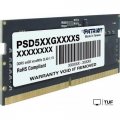 Оперативная память Patriot Signature Line 16ГБ DDR5 SODIMM 5200 МГц PSD516G520081S