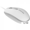 Мышь Canyon M-10 (белый/серый)