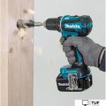 Дрель-шуруповерт Makita DDF485RFJ (с 2-мя АКБ, кейс)