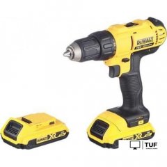 Дрель-шуруповерт DeWalt DCD771D2 (с 2-мя АКБ 2 Ah)