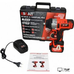 Гайковерт Brait BCIW20-4-1000PUBL Pro 21.01.206.101 (с 1-им АКБ, кейс)