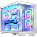 Корпус MODECOM Volcano Panorama Apex ARGB 7F Midi (белый)