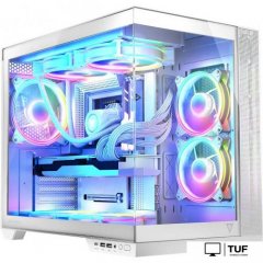 Корпус MODECOM Volcano Panorama Apex ARGB 7F Midi (белый)
