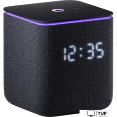 Умная колонка Яндекс Станция Миди (черный)