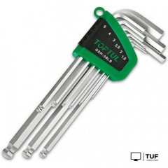 Набор ключей Toptul GSN-09LB (9 предметов)