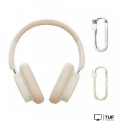 Наушники Baseus Bowie D05 (белый/бежевый)