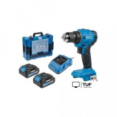Дрель-шуруповерт Bull SR 1803 1329880 (с 2-мя АКБ, кейс)