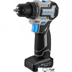 Дрель-шуруповерт Deko Loner 20V PRO 085-1010 (с 2-мя АКБ, кейс)