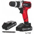 Дрель-шуруповерт P.I.T. LPSR18-D3 (с 2-мя АКБ)
