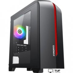 Корпус GameMax Centauri (черный/красный)