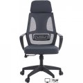 Офисное кресло CHAIRMAN CH636 (ткань, черный пластик/темно-серый)