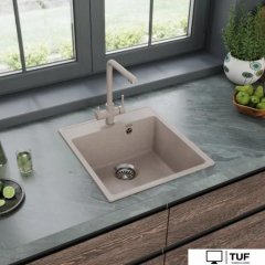 Кухонная мойка MAUNFELD Perla 460 MFQS-460BG (бежевый)