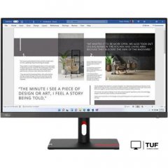 Монитор Lenovo ThinkVision S27i-30 63DFKAT4UK