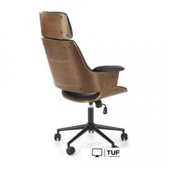 Офисное кресло Halmar Weber (ореховый/черный)