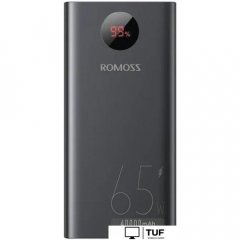 Внешний аккумулятор Romoss PEA40 Pro 40000mAh (черный)