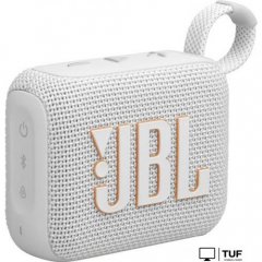 Беспроводная колонка JBL Go 4 (белый)