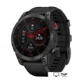 Умные часы Garmin Epix Sapphire Gen 2 (черный титан/черный)