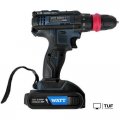 Дрель-шуруповерт WATT WAS-18Li-3 1.018.030.23 (с 2-мя АКБ, кейс)