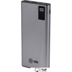 Внешний аккумулятор CACTUS CS-PBFSLT-10000 (серый)