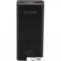 Внешний аккумулятор Digma DGPF10E 10000mAh (черный)