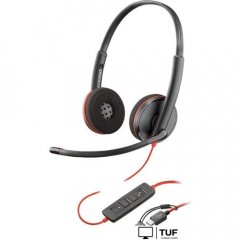 Офисная гарнитура Poly Blackwire 3220 8X228A6