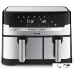 Аэрофритюрница Tefal Dual Easy Fry & Grill EY905D