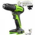 Дрель-шуруповерт Greenworks GD24DD35K2 3704007CUC (с 2-мя АКБ)