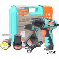 Дрель-шуруповерт Sturm CD3512SC (с 2-мя АКБ, кейс)