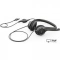 Офисная гарнитура Logitech H390 (черный)