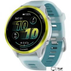 Умные часы Garmin Forerunner 570 47 мм (серебристый/желтый)