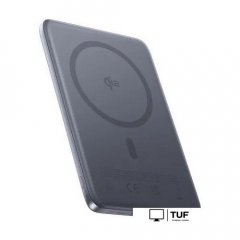 Внешний аккумулятор Baseus PicoGo AM41 Ultra-Slim Qi2 Magnetic Power Bank 10000mAh (серый)